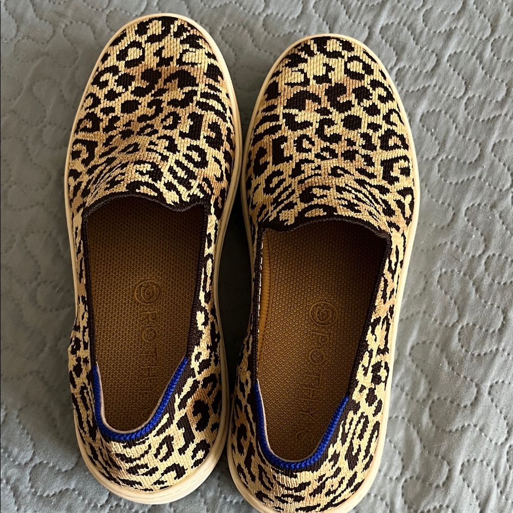Rothy's Leopard Print Flats